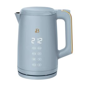 1.7-Liter Electric Kettle 1500 W with One-Touch Activation, Cornflower Blue by Drew Barrymore